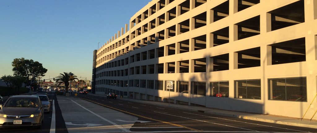 SpaceX Parking Garage