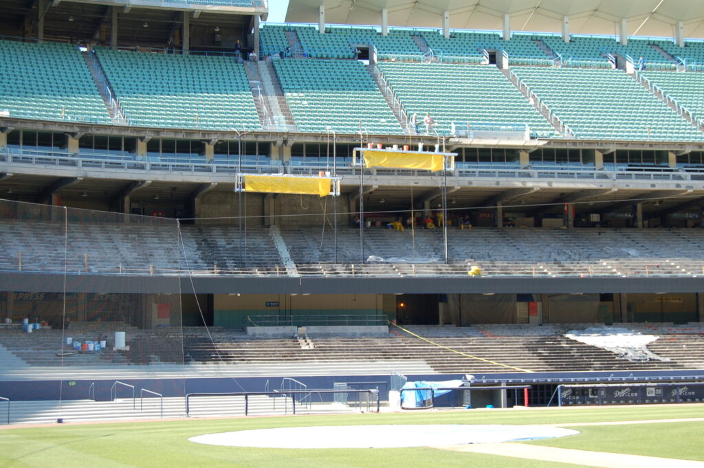 Dodger Stadium Seating Restoration