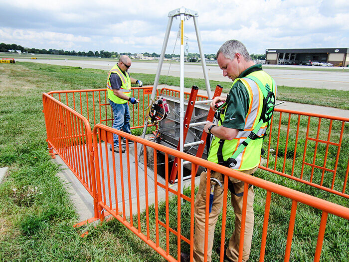 Des Moines International Airport Glycol Retention Tanks
