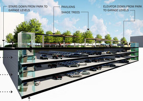 Underground Garage with Above Ground Amenities or New Apartments?