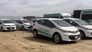 Fresno rural transit electric vehicles