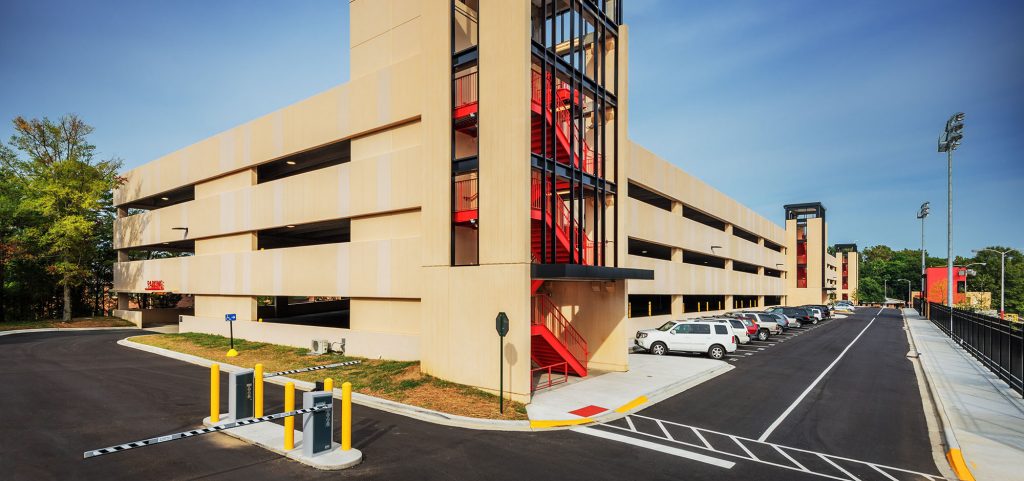 Charlotte Catholic High School Parking Structure