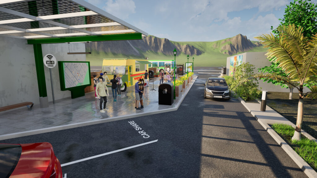 Transit Microgrid and Multi-Modal Community Resiliency Hubs